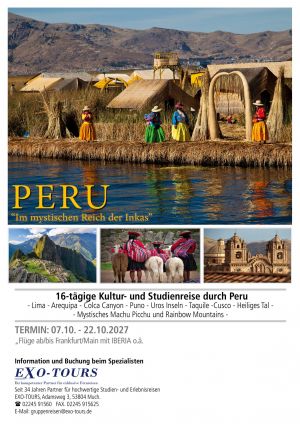 16-tägige Kultur- und Studienreise durch Peru